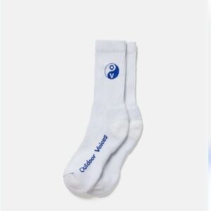 Outdoor Voices 5 Pairs of Graphic Crew Socks Size S/M